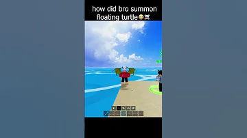 Did Bro Summon The Floating Turtle Bloxfruit Bloxfruits 