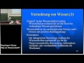 Paul Hoyningen-Huene: Was ist Wissenschaft? 9. Vorlesung Teil I