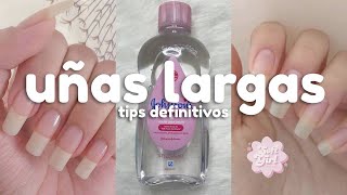 Tips for long, clean, and strong nails 🤍🧚🏻‍♀️🍥 | softgirl screenshot 5