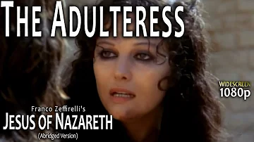 Jesus Saves the Adulteress From Being Stoned - Jesus of Nazareth Film - Widescreen