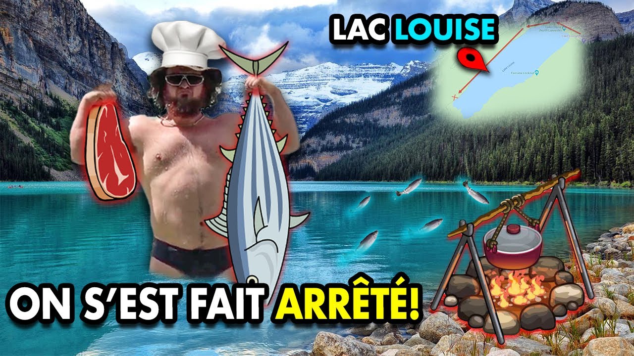 J'GRILL un STEAK au LAC LOUISE !