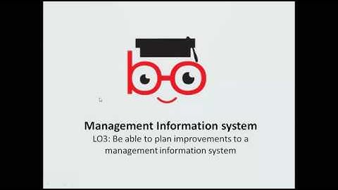 4.44 Management Information Systems