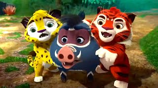Leo and Tig 🦁 21-26 episodes in a row 🐯 Funny Family Good Animated Cartoon for Kids by Leo and Tig 15,291 views 1 month ago 1 hour, 3 minutes