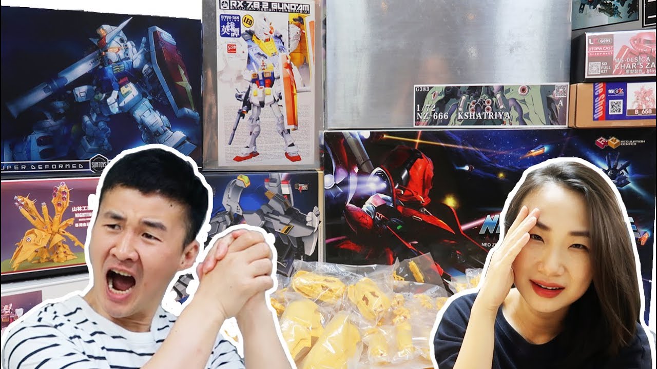 How BIG is our BACKLOG? | Unboxing ALL our Gunpla