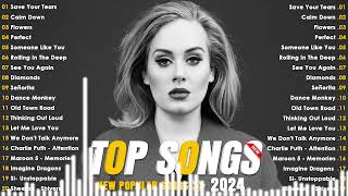 Adele, Maroon 5, The Weeknd, Justin Bieber, Selena Gomez, Bruno Mars⭐ Pop Songs 2024 by POP 95 1,561 views 1 month ago 1 hour, 10 minutes
