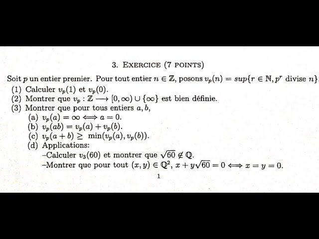 Tout entier n≥2 admet un diviseur premier (La récurrence forte) 