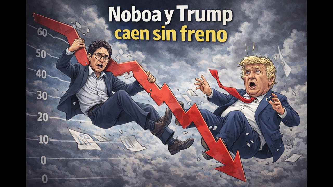 El Comentario l Noboa y Trump caen sin freno