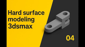 Industrial Hard Surface Modeling in 3ds Max  3D Tutorial Ep 04