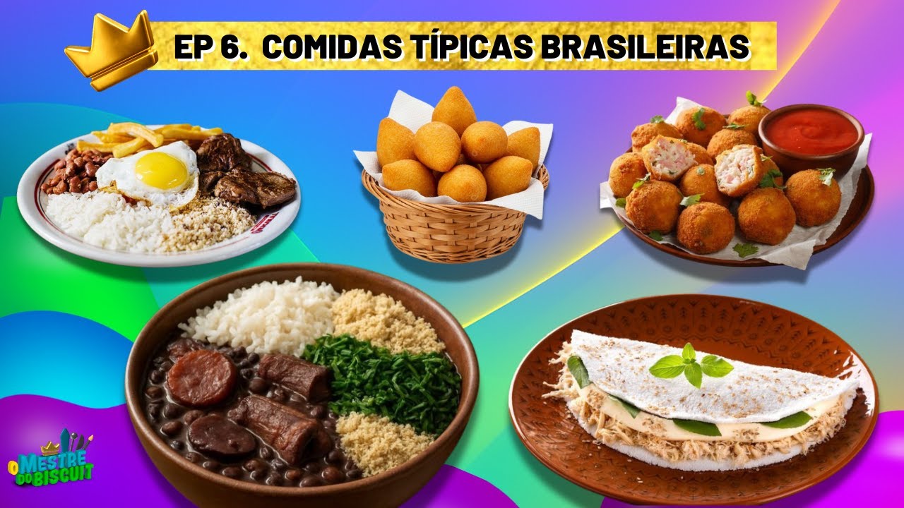 EP.6 O Mestre do Biscuit: COMIDAS TÍPICAS BRASILEIRAS - (REPESCAGEM)