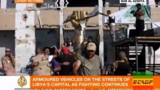 Libyan rebels enter home of Gaddafi's Bab al Aziziya compound