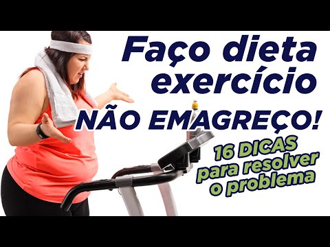 Faço exercício e não emagreço   16 dicas para resolver o problema