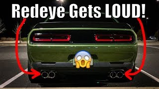 FIRST Hellcat Redeye With Performance Exhaust! It's LOUD!