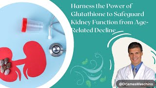 Harness the Power of Glutathione to Safeguard Kidney Function from Age-Related Decline Harness the Power of Glutathione to Safeguard Kidney Function from Age-Related Decline