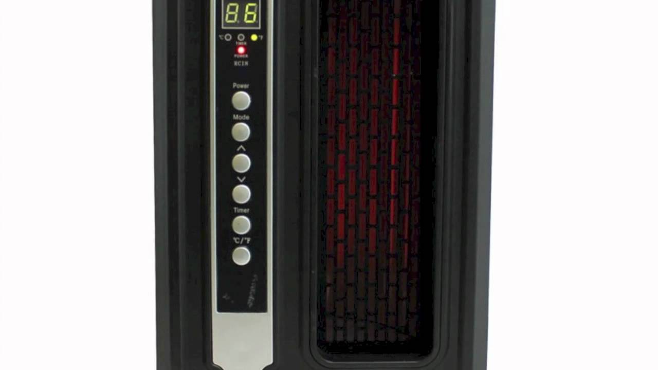 LifeSmart Low-Profile Infrared Portable Heater | LS-3ECO - YouTube