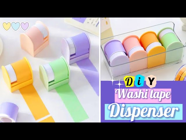 DIY Washi Tape Dispenser 