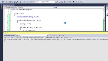 19 | Understanding Scope and Utilizing Accessibility Modifiers