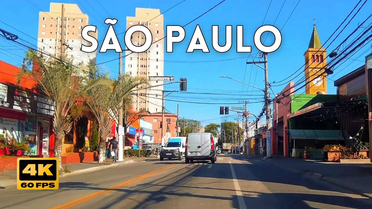 Largo da Parada, Largo do Japonês, Vila Nova Cachoeirinha e Limão 4K 60FPS | São Paulo BRASIL
