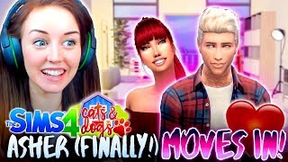 MAJOR HOUSE OVERHAUL! + ASHER MOVES IN! (The Sims 4 CATS & DOGS #15)
