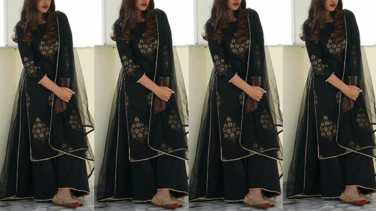 Latest 50 Black Salwar Suit For Women (2022) - Tips and Beauty | Simple  indian suits, Dress indian style, Indian fashion