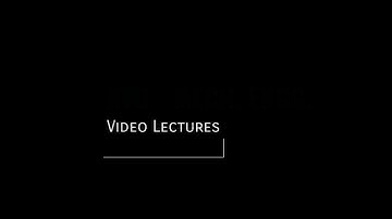 BME: Module 6 - Basic Manufacturing Processes