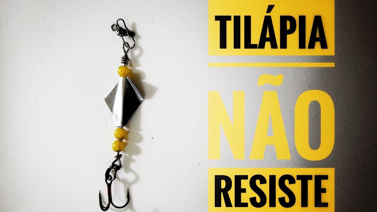 MELHOR ISCA PRA TILÁPIA - MICRO SPINNER