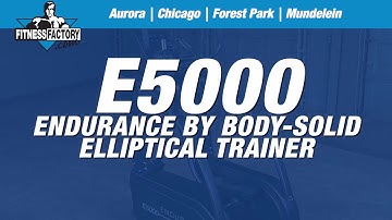Endurance E5000 Premium Center Drive Elliptical at FitnessFactory.com
