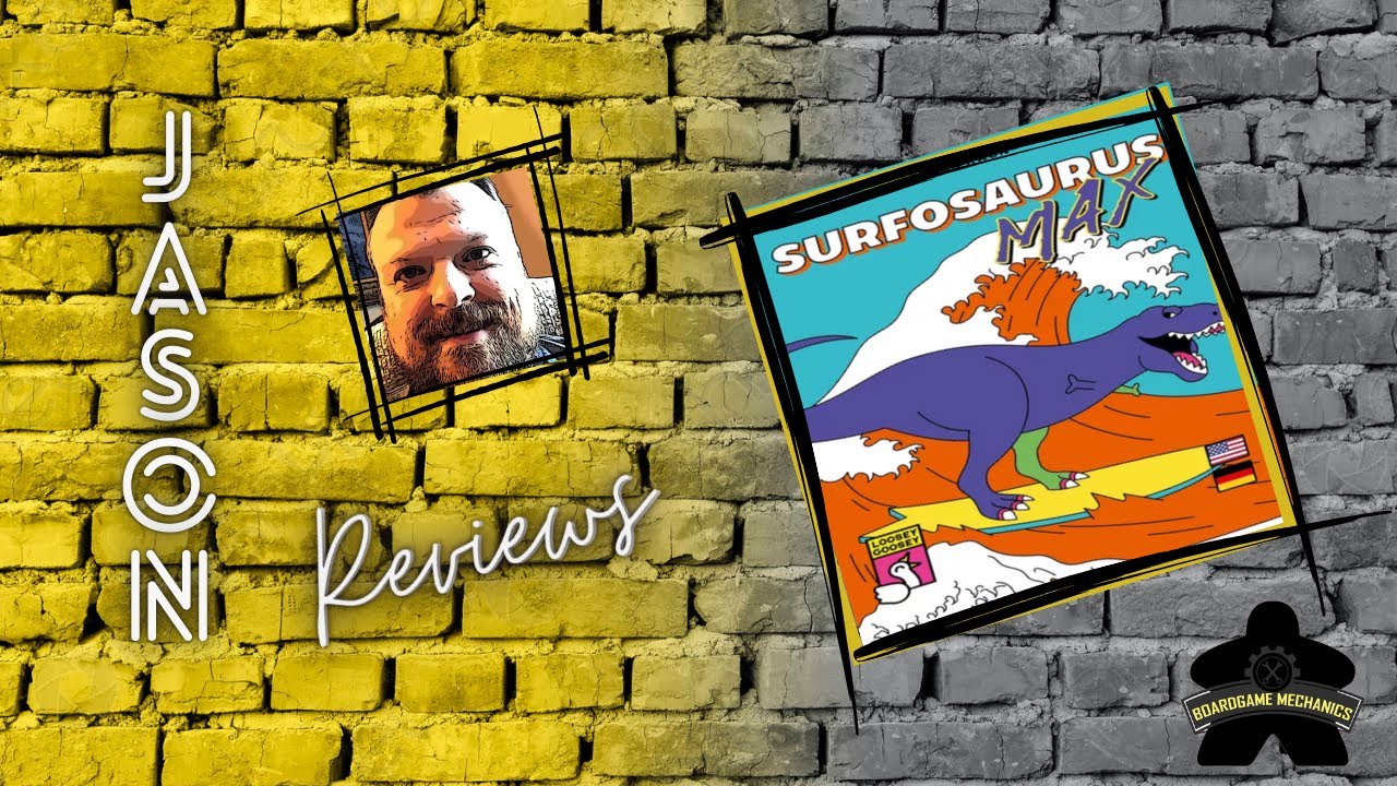 Surfosaurus MAX (angol) társasjáték - Családi játékok