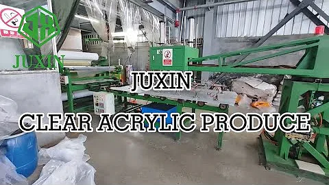 JUXIN Clear Cast Acrylic Sheet produce process