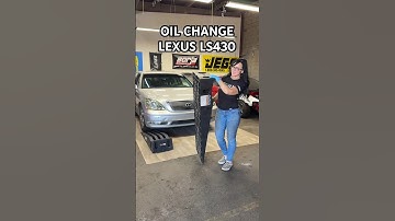 Sharing is caring Liqui Moly oil change for this Lexus LS430! #diy #oilchange