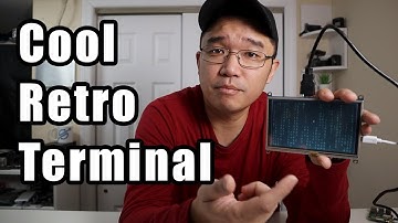 Cool Retro Terminal For Raspberry Pi