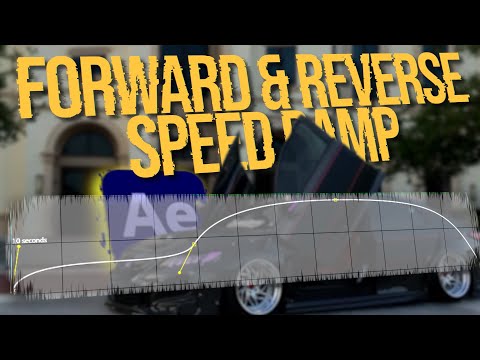 How to Make Double Forward & Reverse Speed Ramp in After Effects (Smooth Curve)