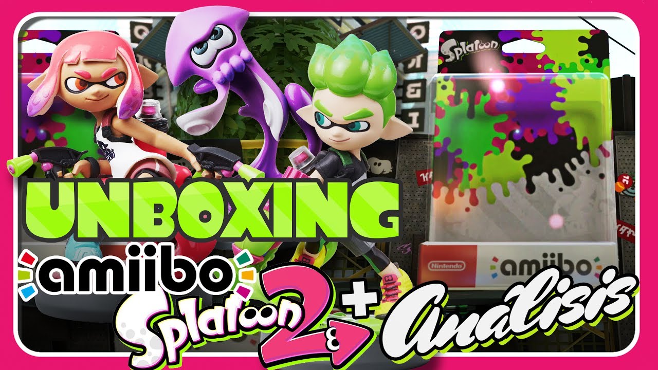UNBOXING + ANÁLISIS AMIIBO SPLATOON 2 | EQUIPACIÓN Y POTENCIADORES
