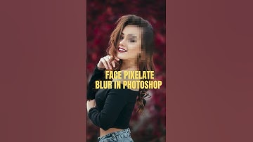 How to Pixel Blur an image in Photoshop  #gkgraphix53 #photoshopedit