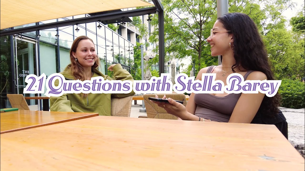 21 Questions with Stella Barey - YouTube