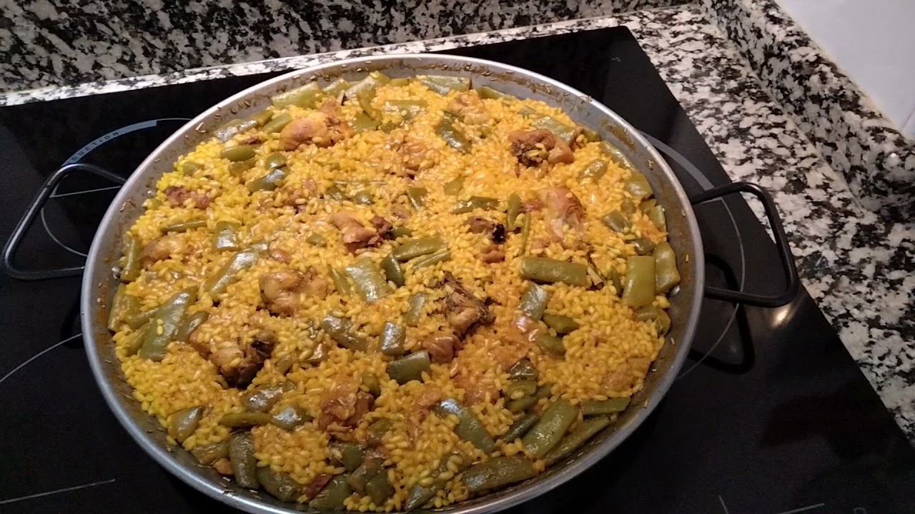 La paella Valenciana YouTube