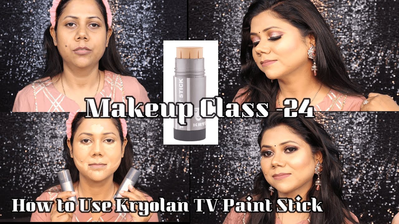 Kryolan - TV Paint Stick In 24 Shades - Visit Cosmetics