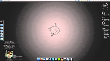 Pinguy OS With Screenlet