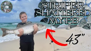 How To Catch GIANT!!! Striped Bass #maine #stripedbass #fishing