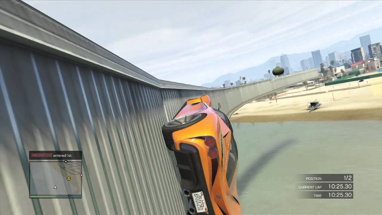 GTA 5 Online Moments - Water Ramp Race - YouTube