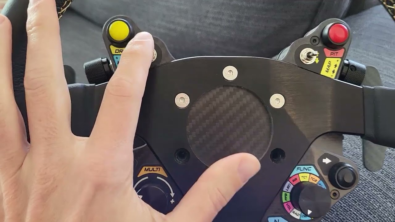 Панель кнопок Alliexpress с адаптером SRM от Fanatec. #simracing