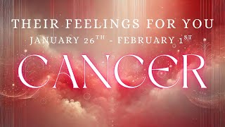 CANCER tarot ♋️ Someone Is Overthinking Every Move They Make Toward You. Cancer Jan - Feb 2026 