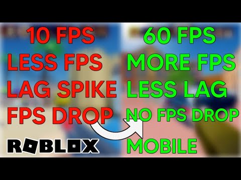 How to Fix Lag & Get MORE FPS in Roblox on Mobile