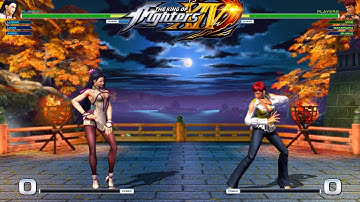 KOF14 Luong & Love & Angel vs Vice & Nakoruru & Muimui CPU vs CPU AI vs AI