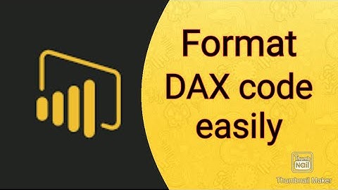 Format your DAX code easily | Power BI for beginners| Power BI shorts | Power BI tips #shorts