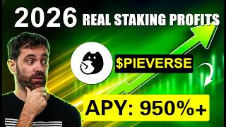 PIEVERSE coin Staking Tutorial 🔥 Earn 973% APY with Pieverse