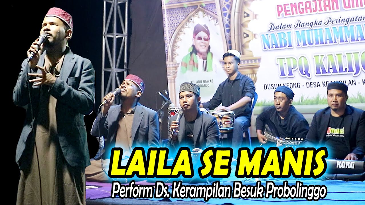 LAila se Manis - Baihaki AsSairin Perform Krampilan Besuk Probolinggo