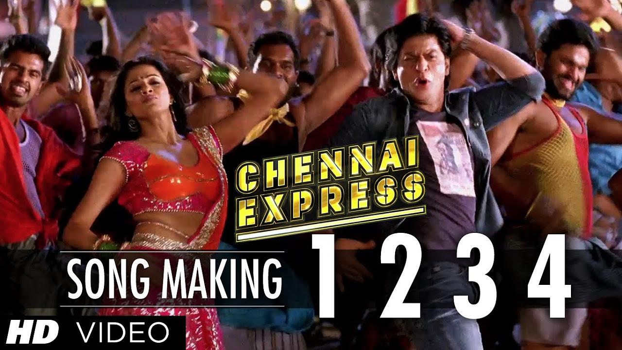 1234 Get on the Dance Floor Song Making Chennai Express  Shah Rukh Khan  Priyamani