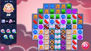 Candy Crush Saga LEVEL 475 NO BOOSTERS (new version)🔄✅
