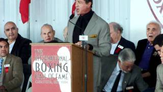 Sylvester Stallone: 2011 International Boxing Hall Of Fame