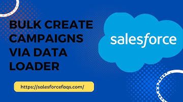 Bulk create Campaigns via data loader in Salesforce
